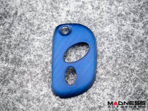 Maserati Granturismo Key Fob Cover - Carbon Fiber (2005 - 2017) - Matte Blue Maserati Granturismo Key Fob Cover - Carbon Fiber (2005 - 2017) - Matte Blue